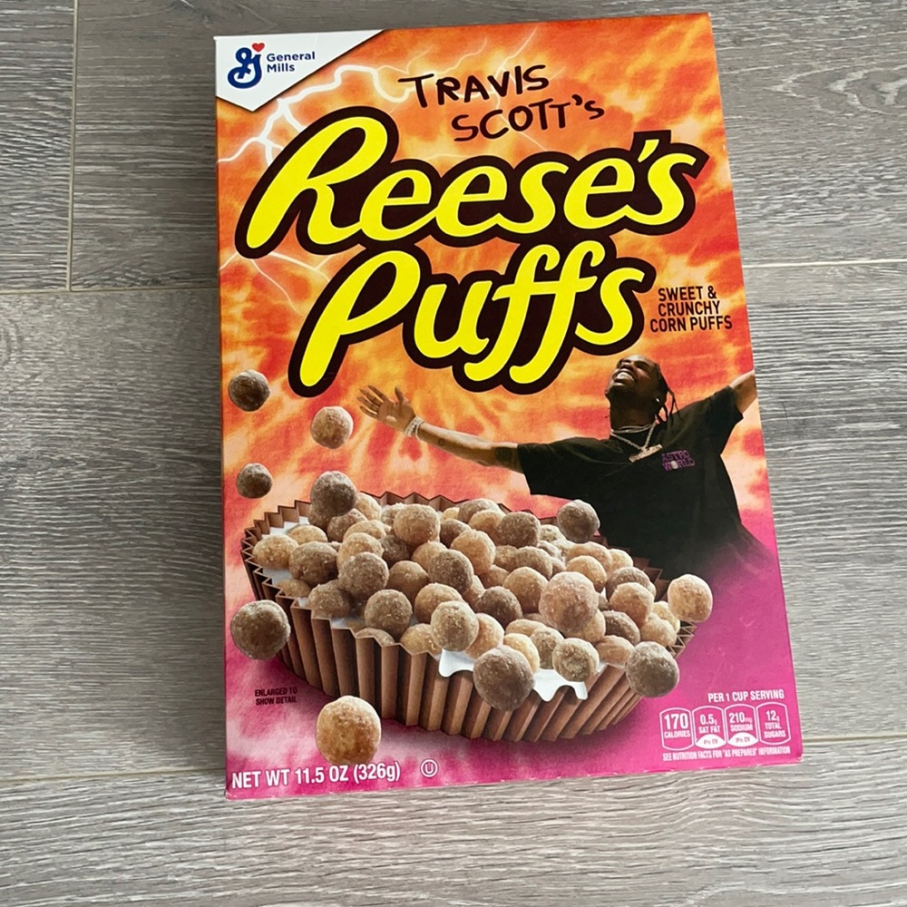 travis scott reese's puffs cereal stockx